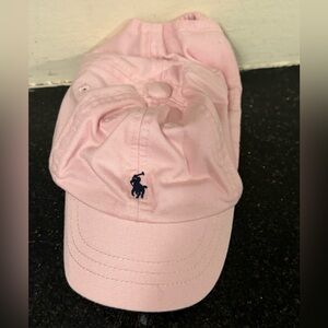 RALPH LAUREN Layette Pink Hat Baby 3-6 Months